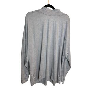 Zuda Grey Sweater Oversized Tunic Style Womens XL Loungewear Comfort